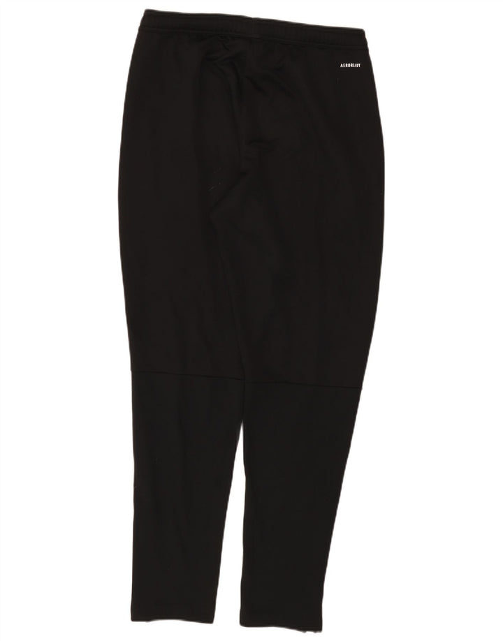 Pantaloni da tuta Adidas Aeroready da uomo UK 40/42 Medium Nero Poliestere