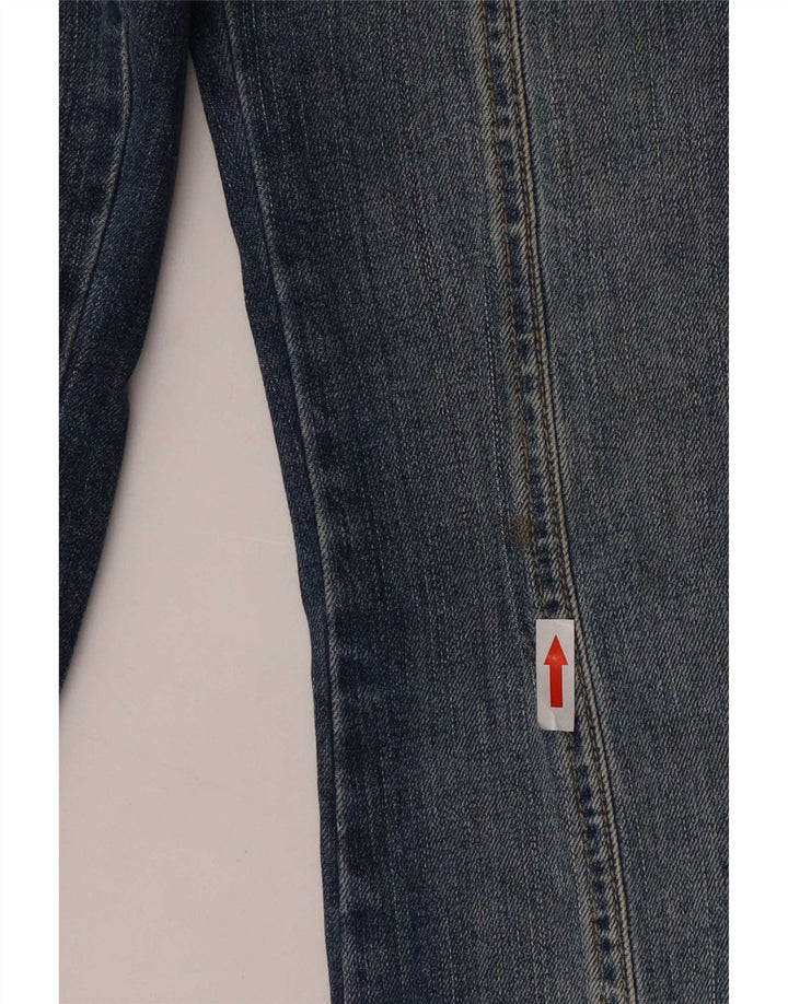 Jeans bootcut vintage da donna W28 L31 blu navy