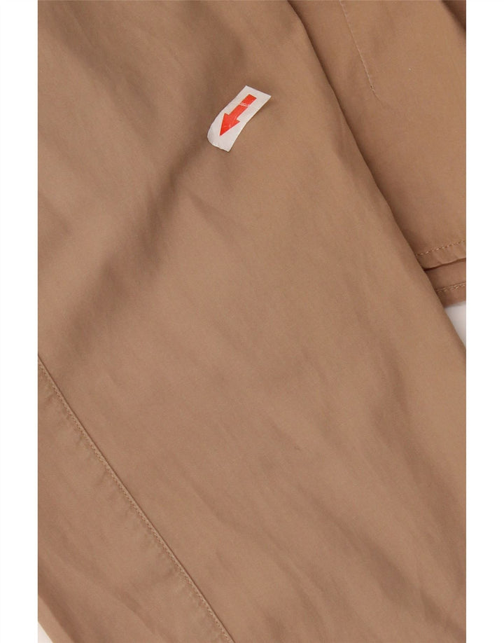 Camicia da uomo Hugo Boss Large in cotone marrone
