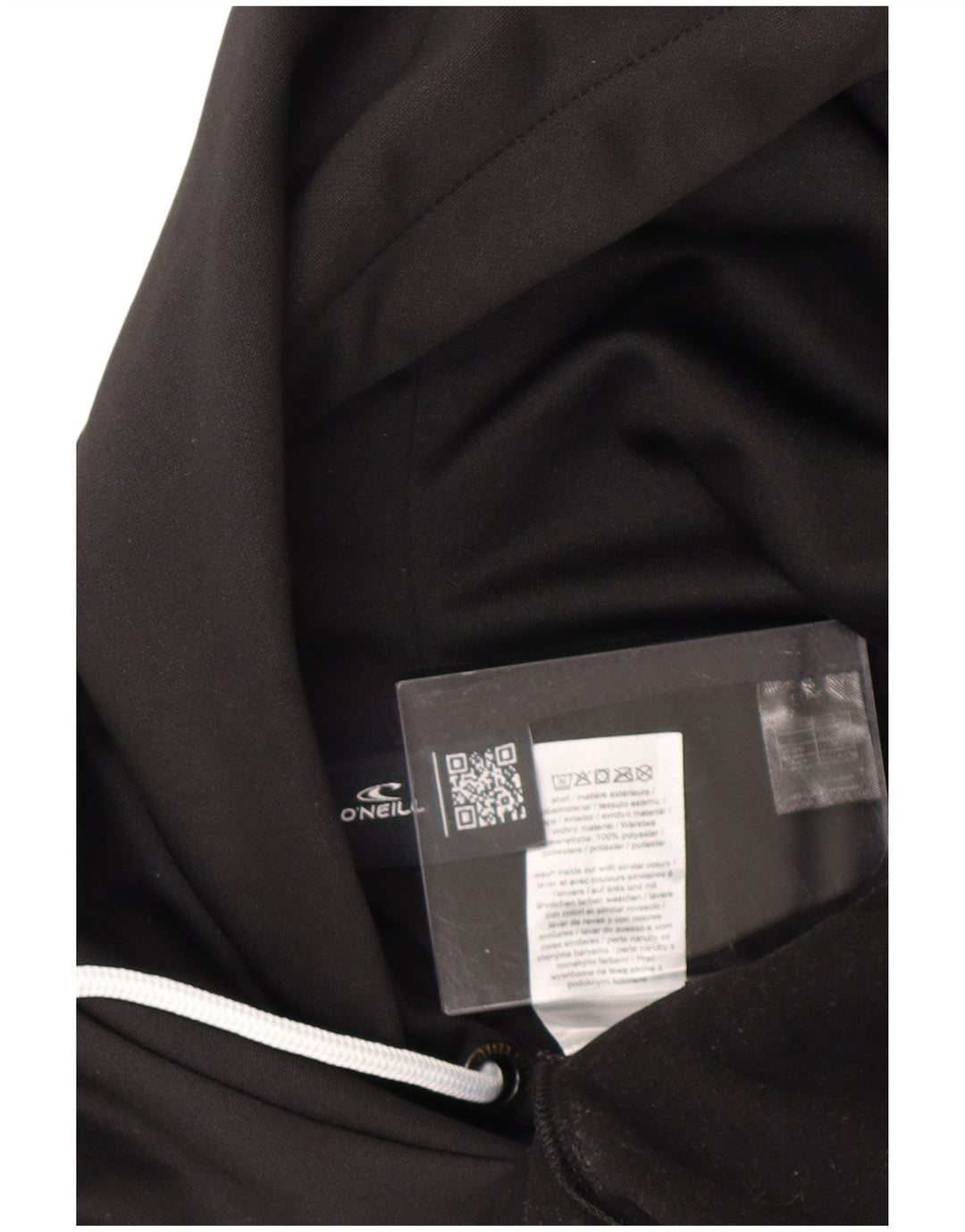 Maglione con cappuccio grafico da uomo O'NEILL piccolo in poliestere nero