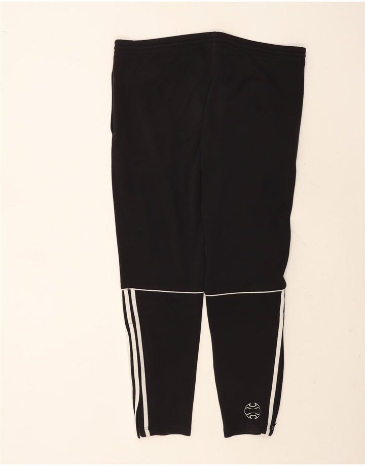 Pantaloni da tuta Adidas Climalite Graphic da uomo, grandi, in poliestere nero