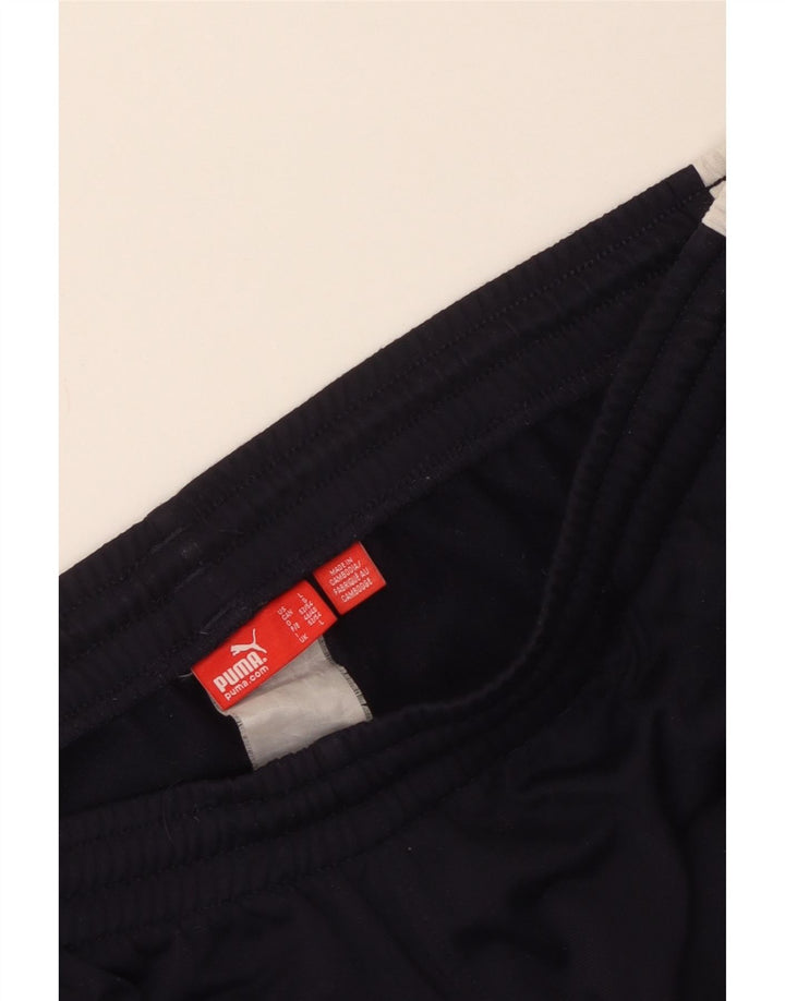 Pantaloni da tuta da uomo Puma Large Blu Navy Colorblock