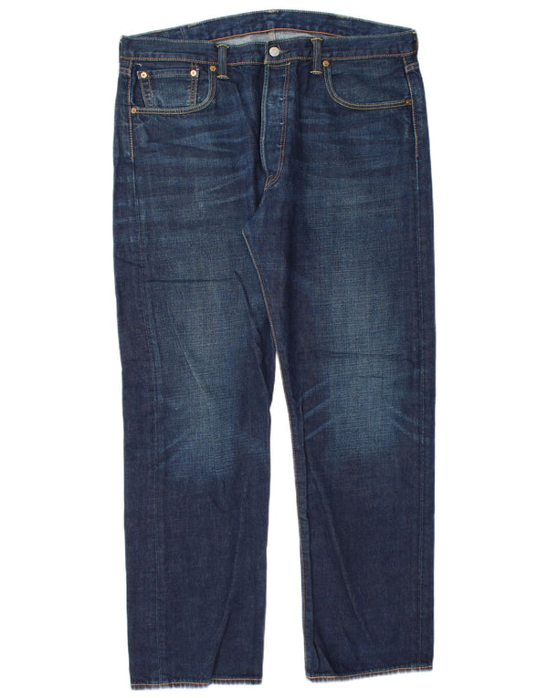 LEVI'S Jeans dritti da uomo 501 W38 L32 cotone blu