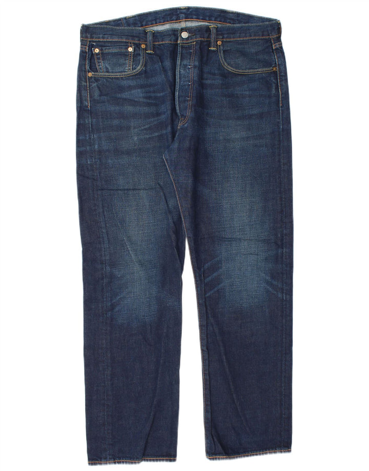 LEVI'S Jeans dritti da uomo 501 W38 L32 cotone blu
