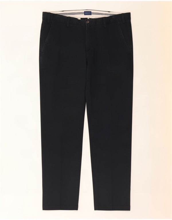 Gant Pantaloni chino dritti da uomo W38 L28 Blu navy