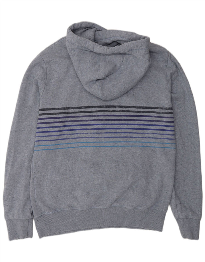 Maglione con cappuccio grafico da uomo SUPERDRY 2XL cotone blu