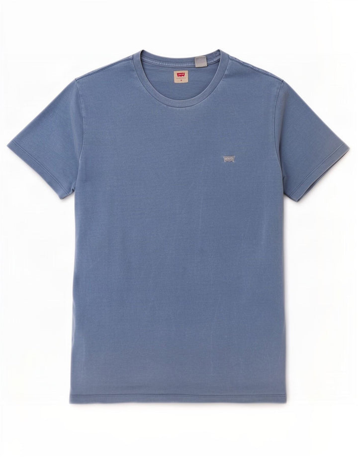 T-shirt da uomo Levi's Top in cotone blu medio