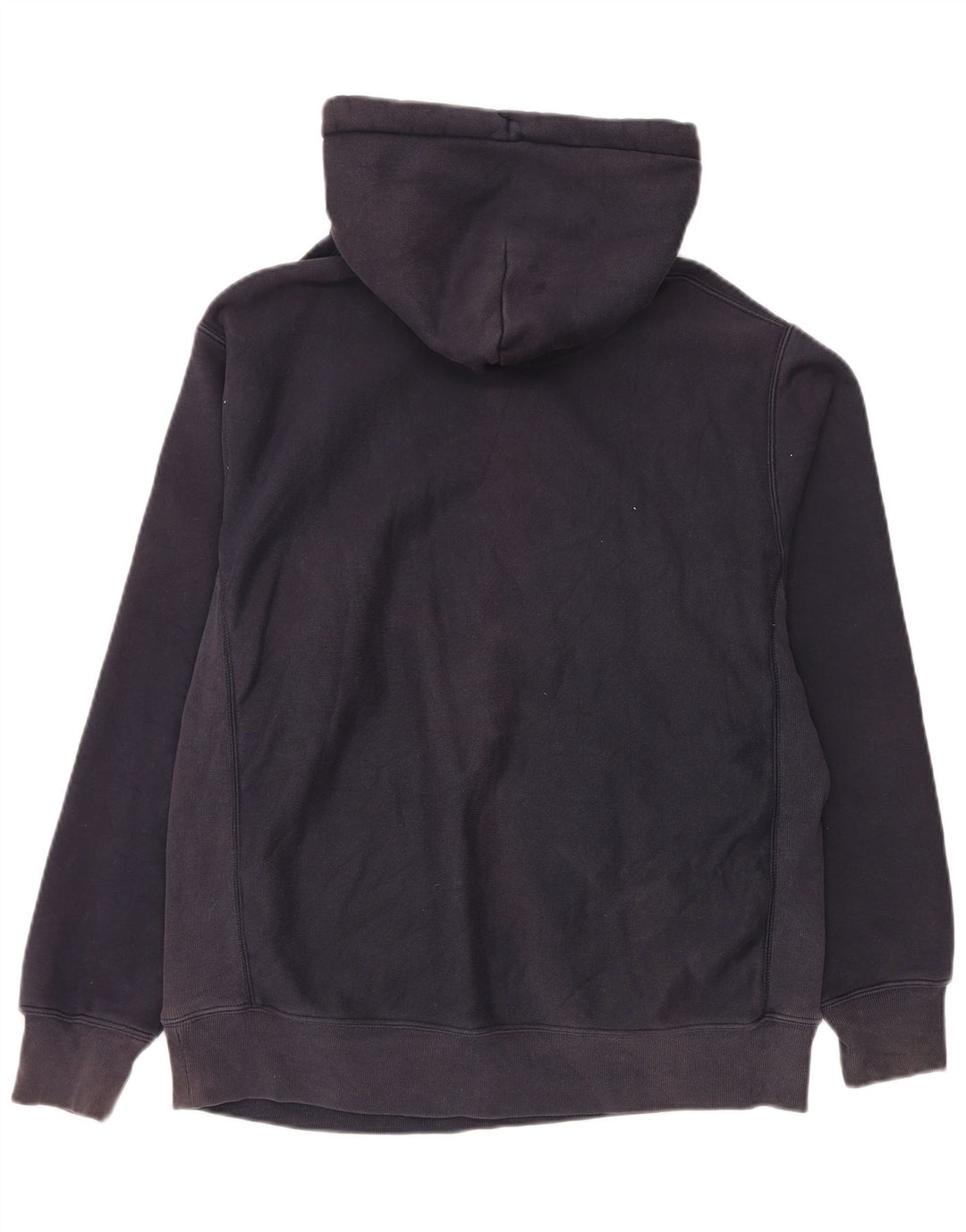 Felpa con cappuccio da uomo Champion Large in cotone blu navy