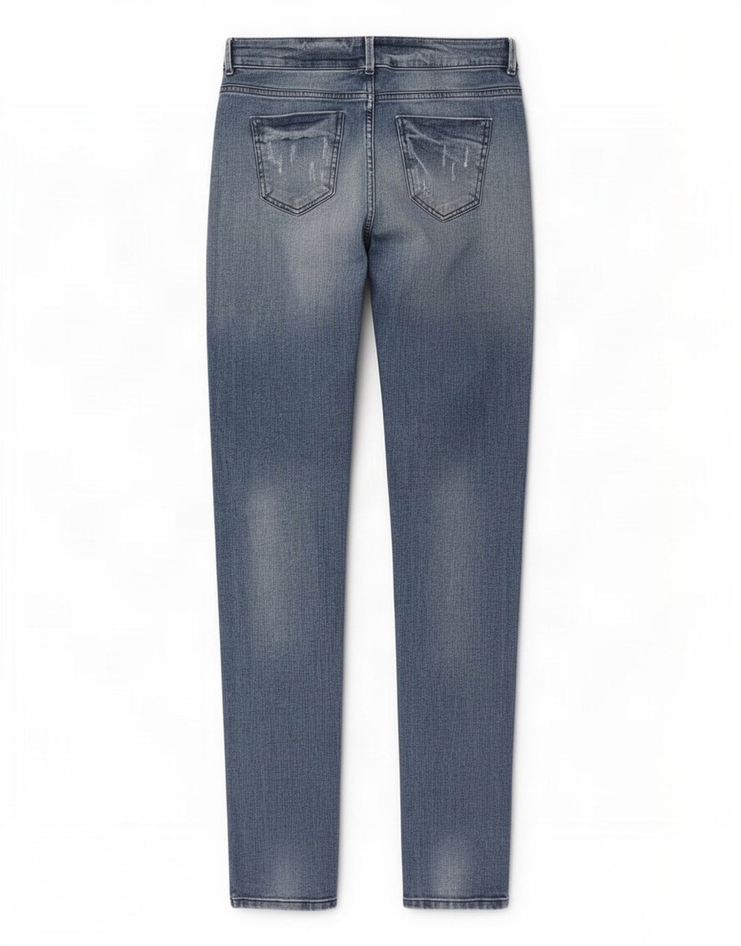 Jeans slim Girlfriend da donna Marks & Spencer UK 10 piccoli W30 L31 blu