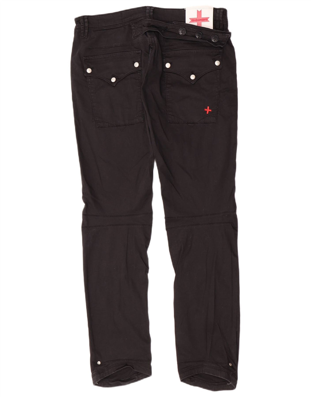 Pantaloni casual super skinny da donna Zu Elements W32 L31 cotone nero