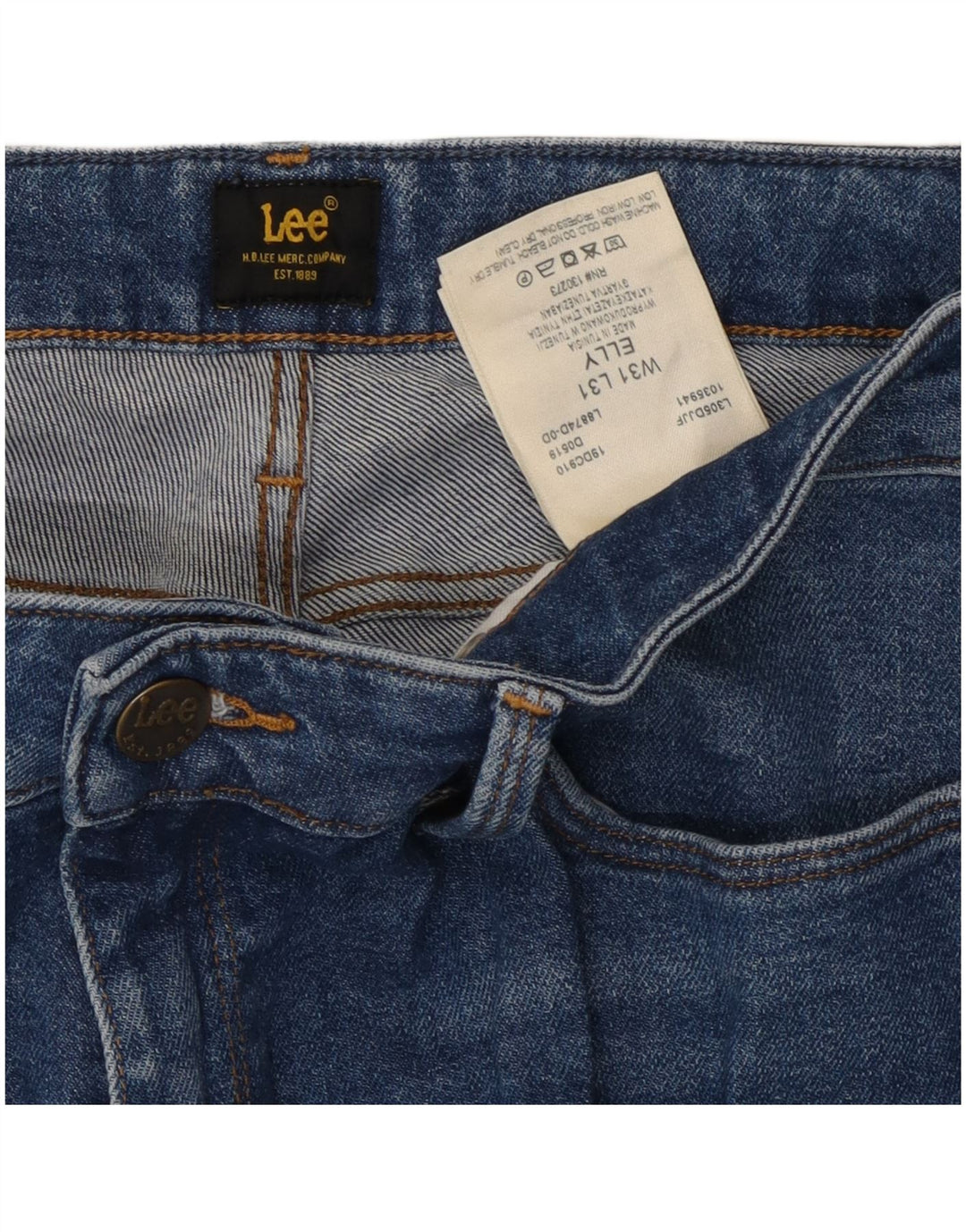 Jeans Lee Elly Slim da donna W31 L28 cotone blu classico