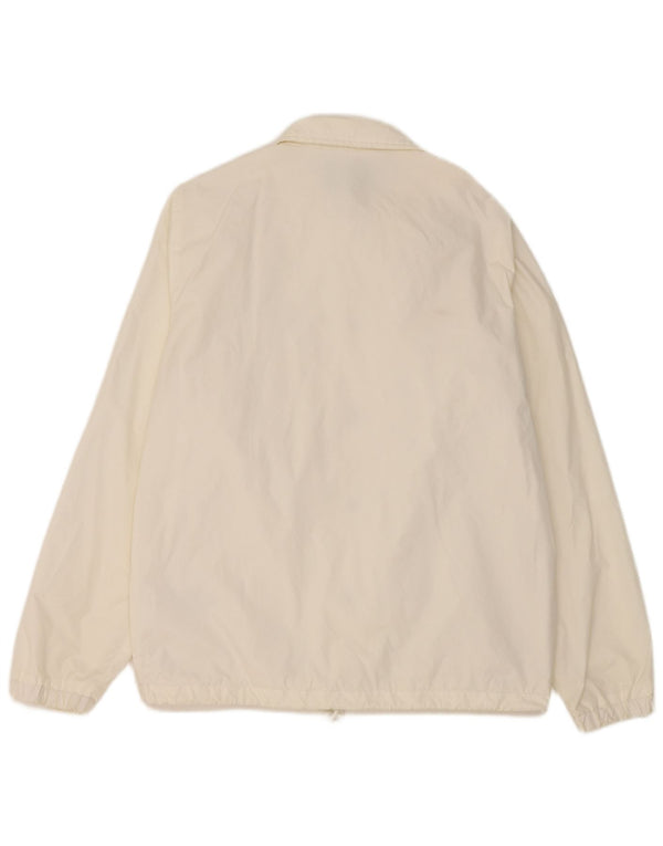 Giacca antipioggia grafica da uomo Carhartt UK 38 nylon bianco medio