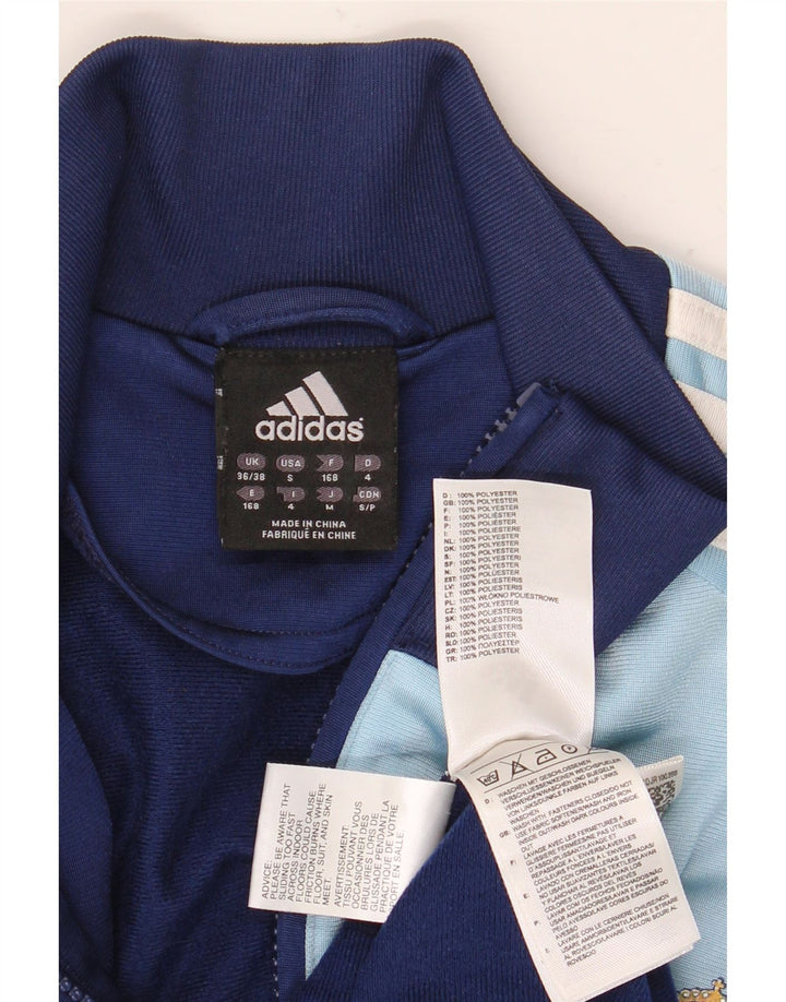 Giacca da ginnastica da uomo Adidas Real Madrid UK 36/38 piccola blu