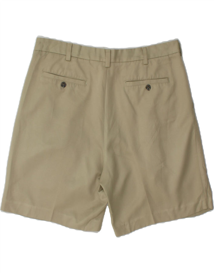 IZOD Mens Chino Shorts W36 Large Khaki Polyester Vintage Izod and Second-Hand Izod from Messina Hembry 