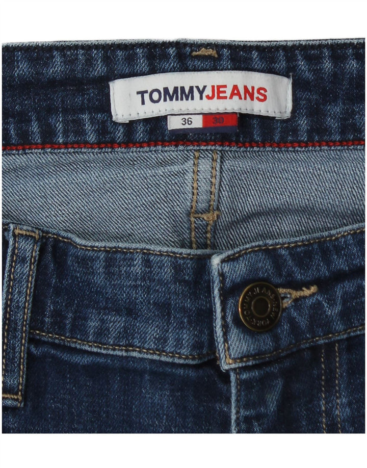 TOMMY HILFIGER Jeans bootcut da uomo W36 L28 cotone blu