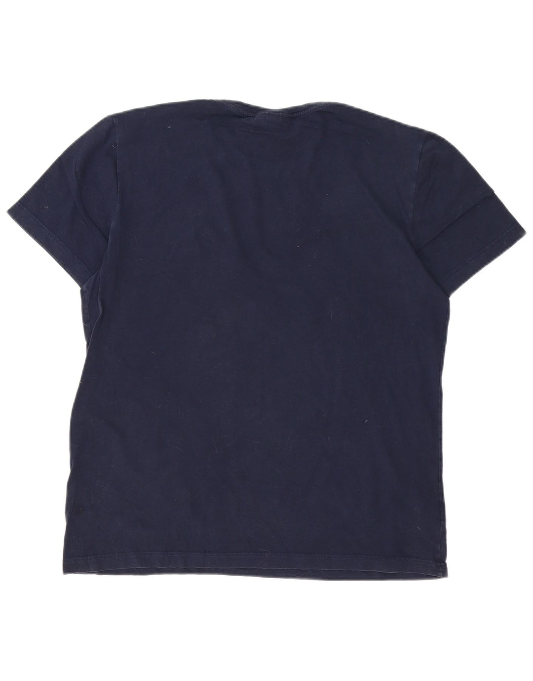 T-shirt Lacoste da uomo vestibilità regolare taglia 5 grande in cotone blu navy