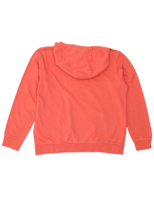Felpa con cappuccio grafica da donna Guru UK 16 grande rosa