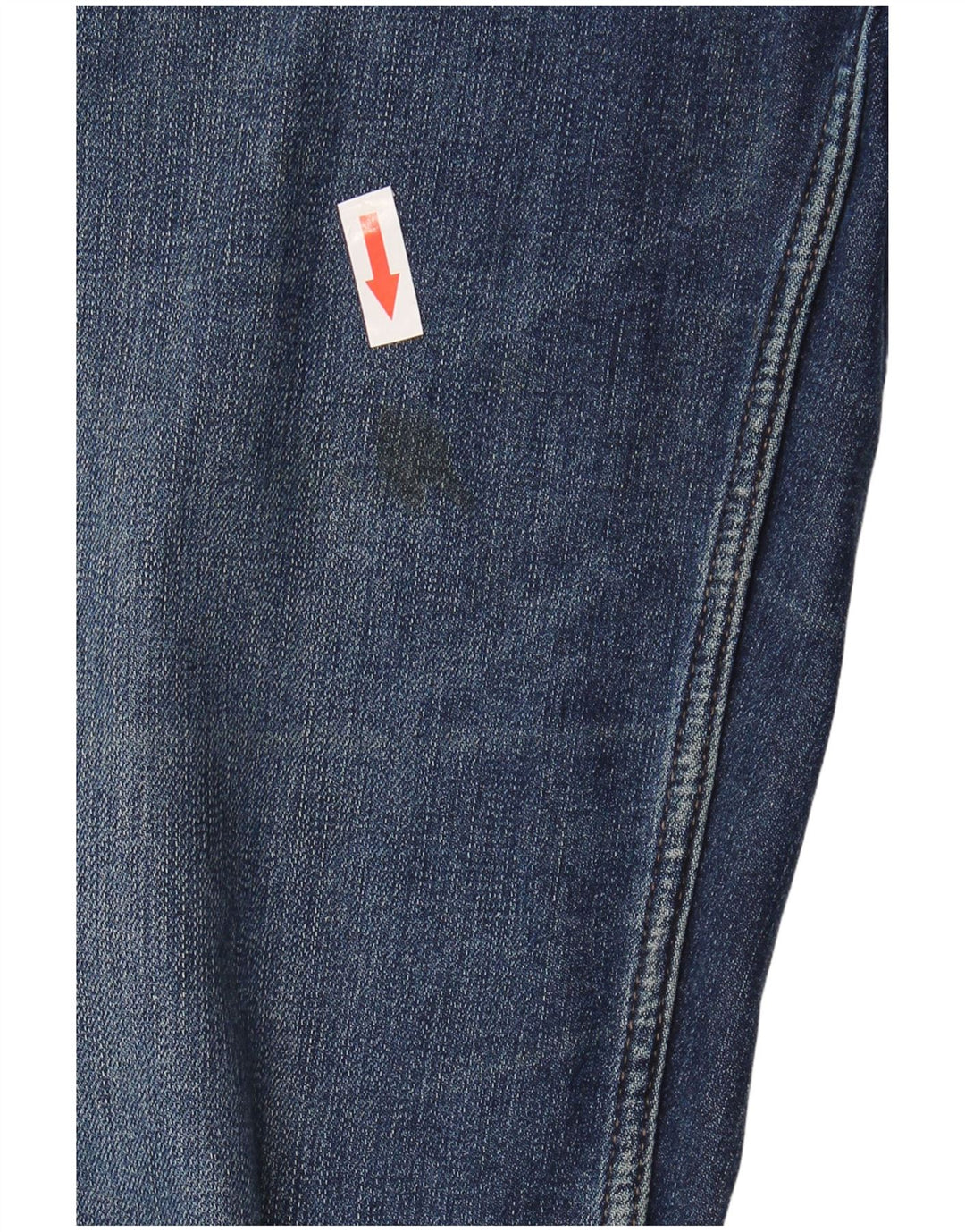 MARKS & SPENCER Jeans dritti Sophia da donna UK 12 Medio W30 L33 Blu