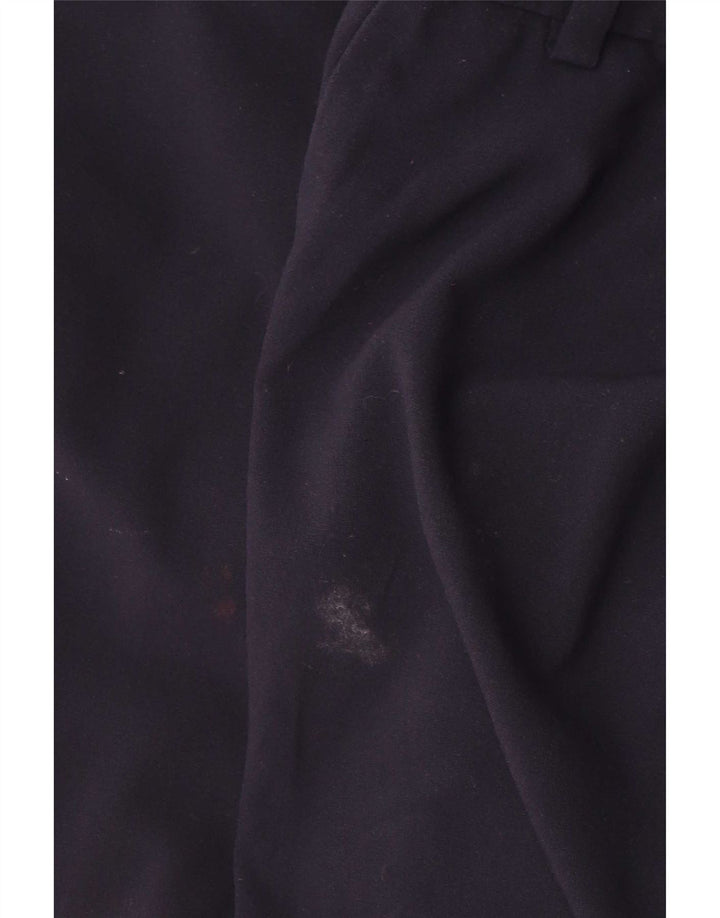 Pantaloni da abito da donna Marks & Spencer UK 12 medi W30 L28 Blu navy