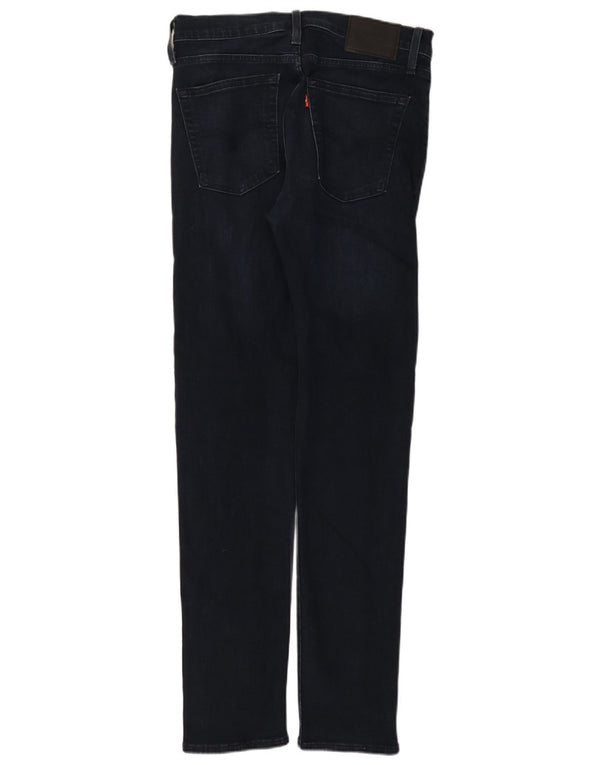 Jeans slim da uomo Levi's W32 L34 cotone blu navy