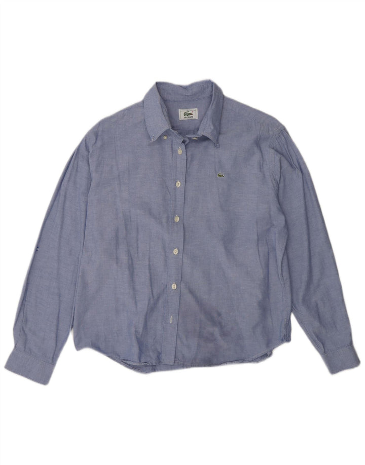 Camicia da donna Lacoste taglia 46 XL Cotone blu
