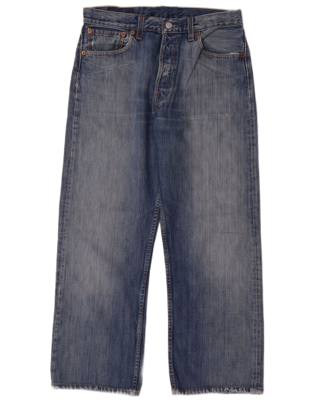 Levi's Uomo 501 Jeans dritti W33 L27 Cotone Blu