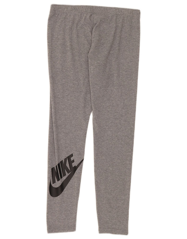 Leggings grafici da donna Nike UK 14 grandi grigi screziati