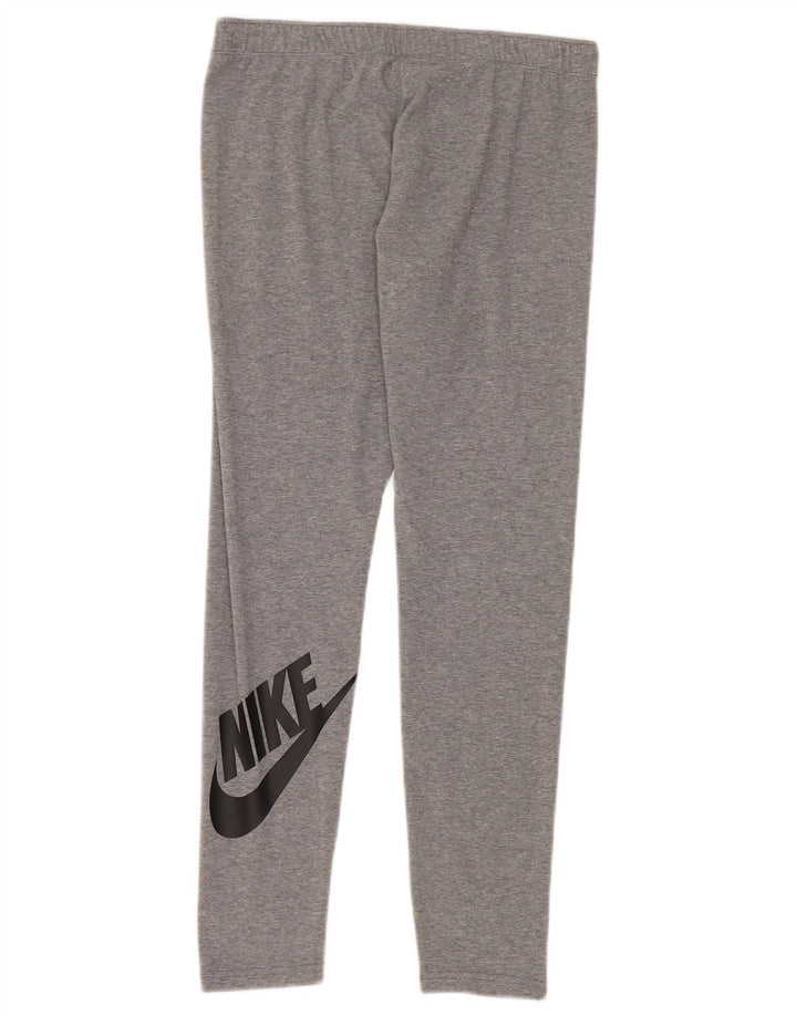 Leggings grafici da donna Nike UK 14 grandi grigi screziati
