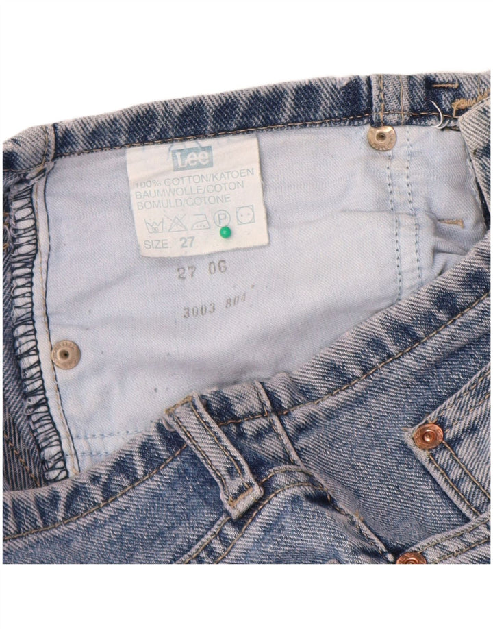 Jeans Bootcut da donna Lee W27 L28 cotone blu