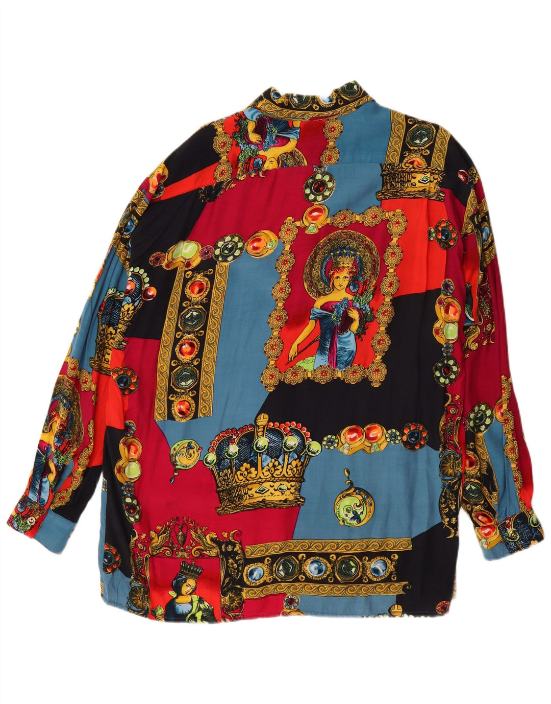 Camicetta da donna con motivo astratto ARIA UK 18 XL multicolore