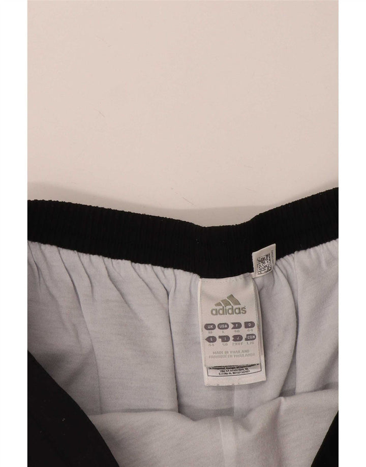 Pantaloncini sportivi Adidas da donna UK 18 XL poliestere nero