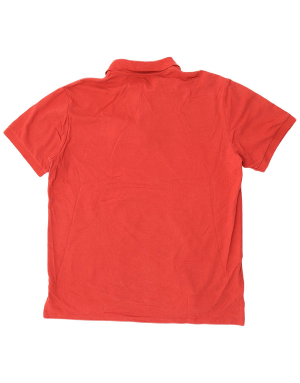 Polo da uomo Eddie Bauer XL in cotone rosso