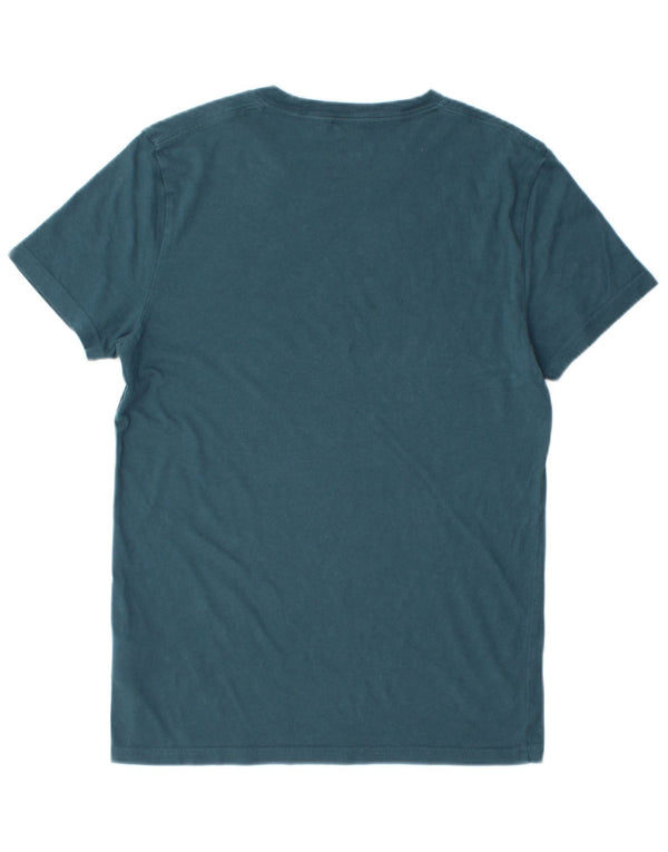T-shirt da uomo HOLLISTER Top XS in cotone blu