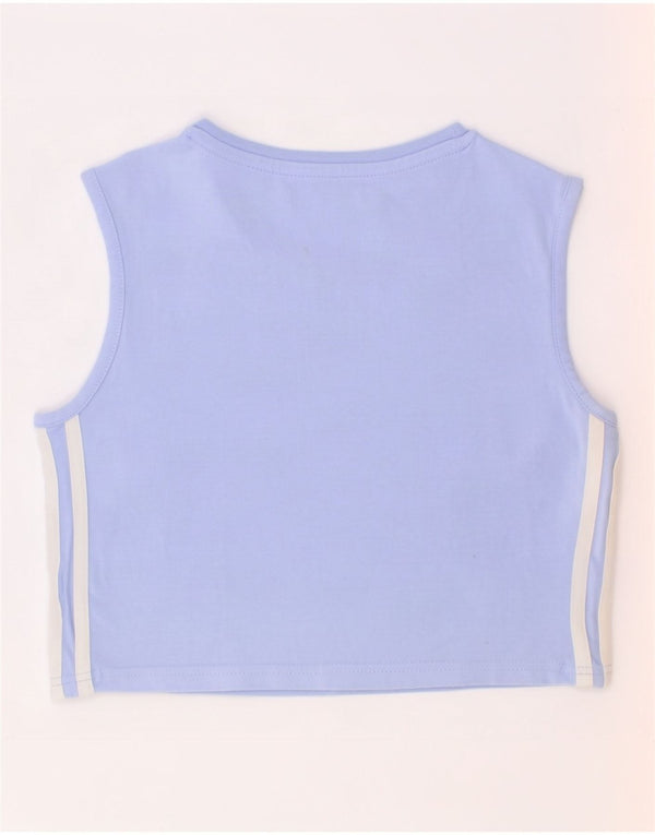 Canotta Adidas Bambina 13-14 Anni Cotone Blu