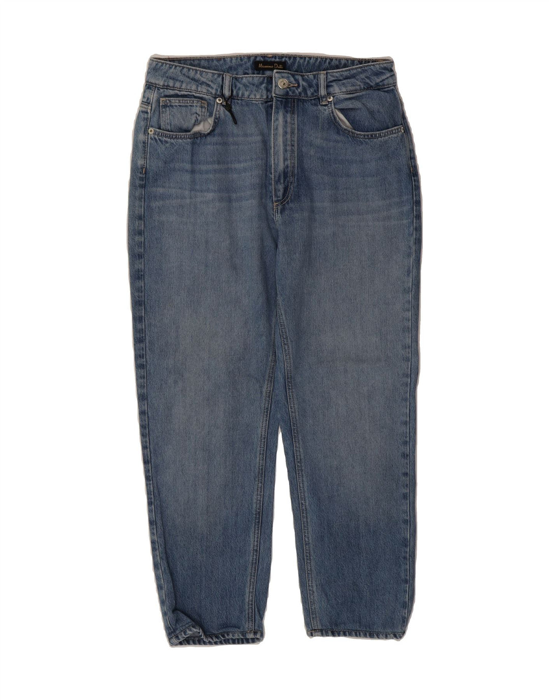 MASSIMO DUTTI Womens Cropped Jeans EU 40 Medium W30 L25 Blue Cotton Vintage Massimo Dutti and Second-Hand Massimo Dutti from Messina Hembry 