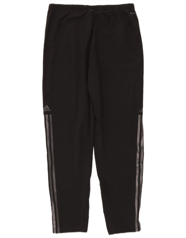 Pantaloni da tuta Adidas Aeroready da uomo grandi in poliestere nero