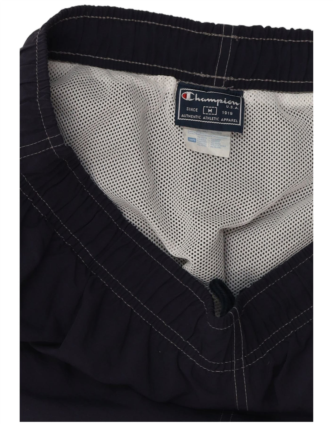 CHAMPION Pantaloncini da bagno da uomo medio blu navy color block in poliammide