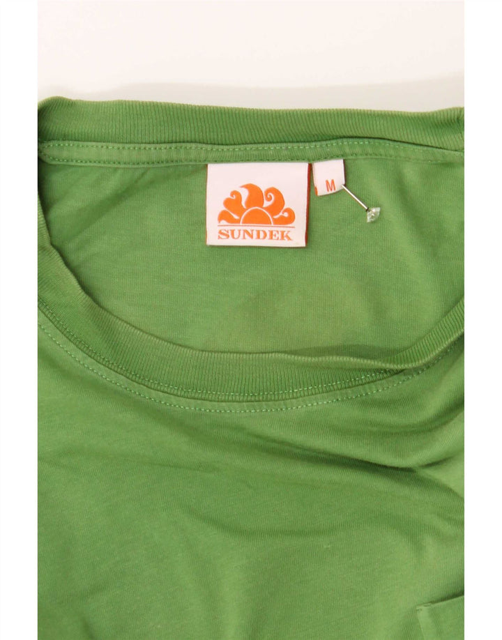 Maglietta grafica da uomo Sundek Top verde medio
