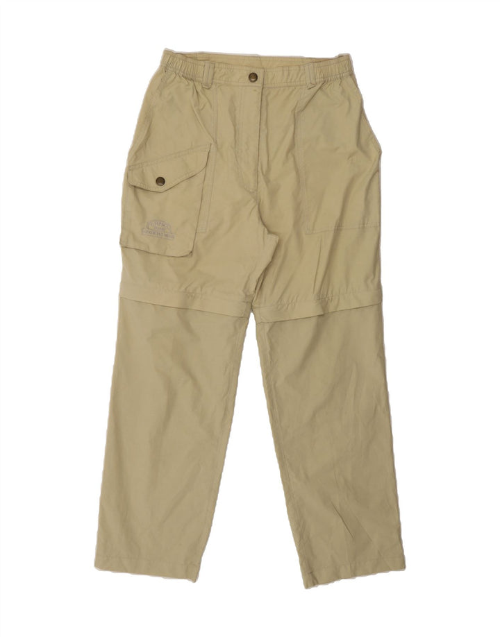 CAMEL ACTIVE Mens Straight Cargo Trousers W36 L29 Beige Polyester Vintage Camel Active and Second-Hand Camel Active from Messina Hembry 