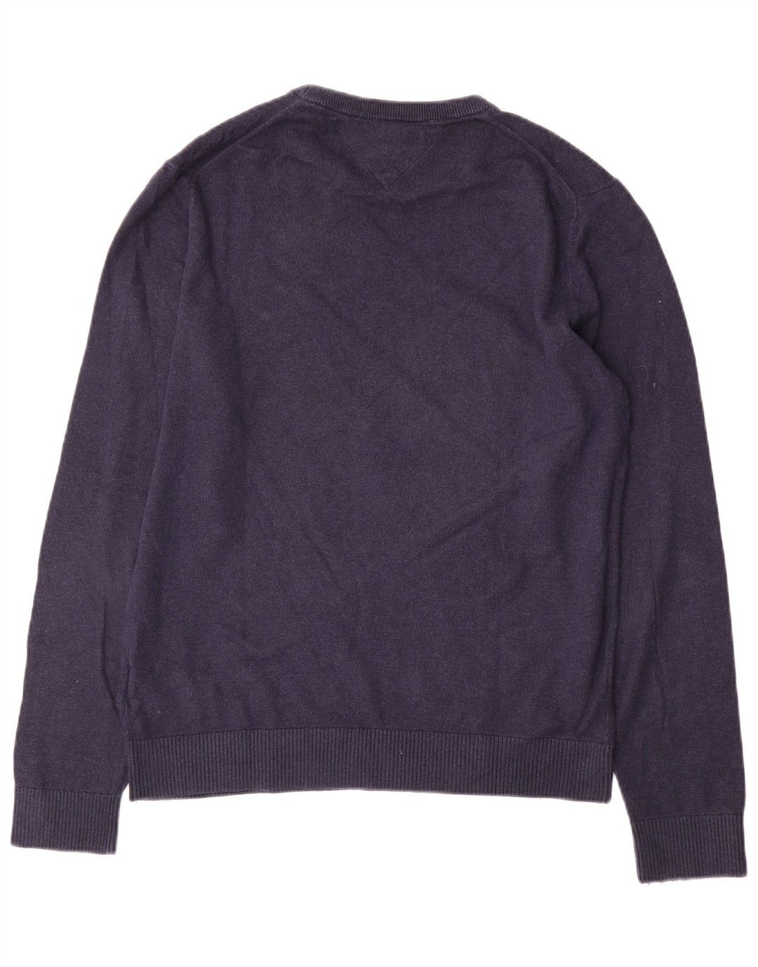 Maglione maglione girocollo da uomo Tommy Hilfiger cotone medio blu navy