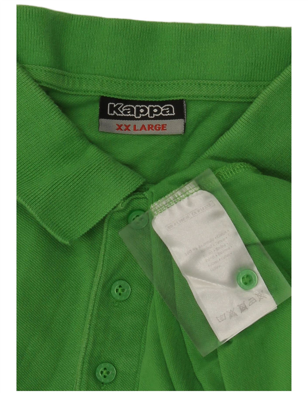 Polo Kappa Uomo 2XL Cotone Verde