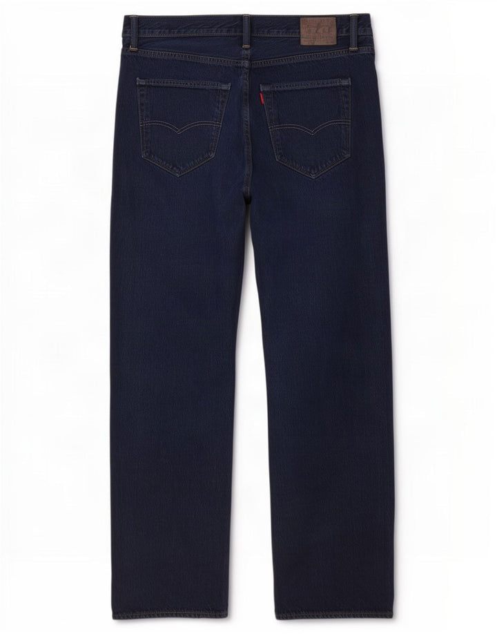 Levi's Uomo 501 Jeans dritti W42 L32 Blu Navy