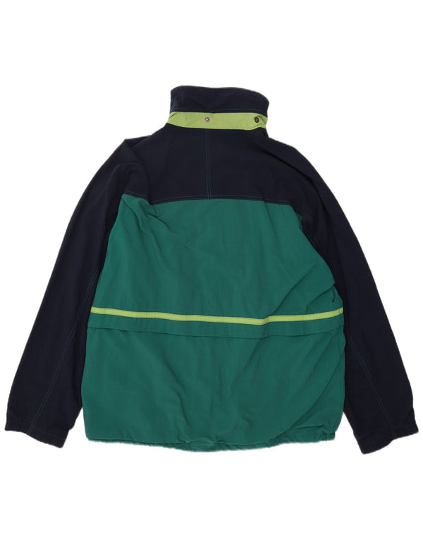 Giacca a vento da uomo Lotto Large verde color block