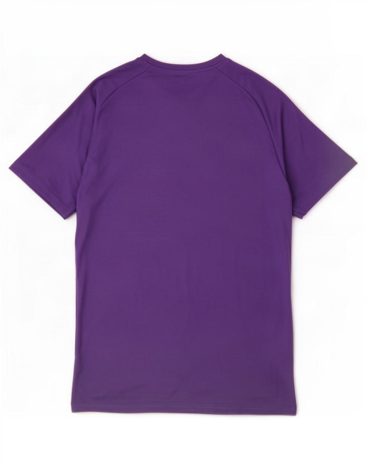 T-shirt da uomo Puma Top grande viola in poliestere