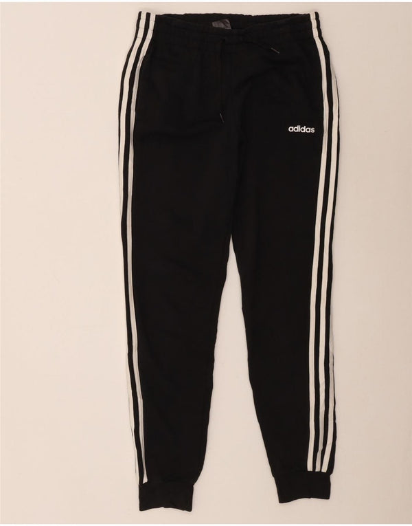 Pantaloni da tuta da donna Adidas Joggers UK 8/10 Small Cotone nero