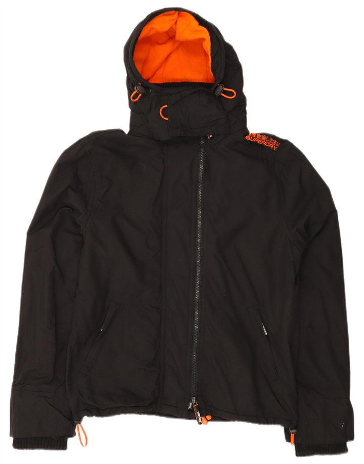 Giacca a vento da donna Superdry The Windcheater UK 16 Large in nylon nero