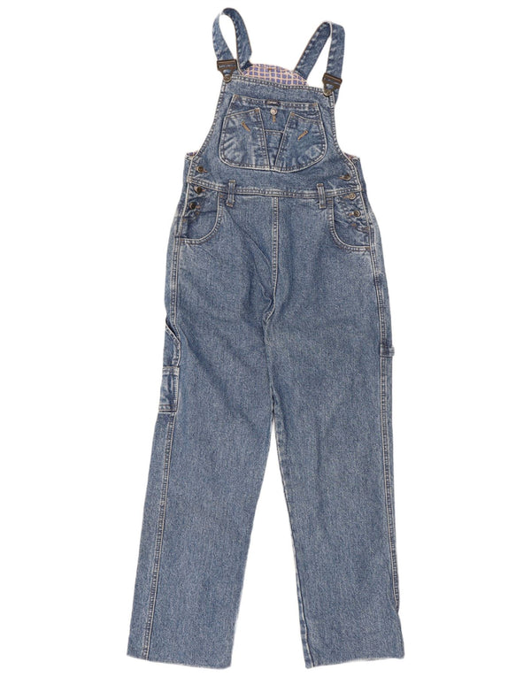 Vintage Womens Dungarees Straight Jeans W29 L27 Blue Cotton