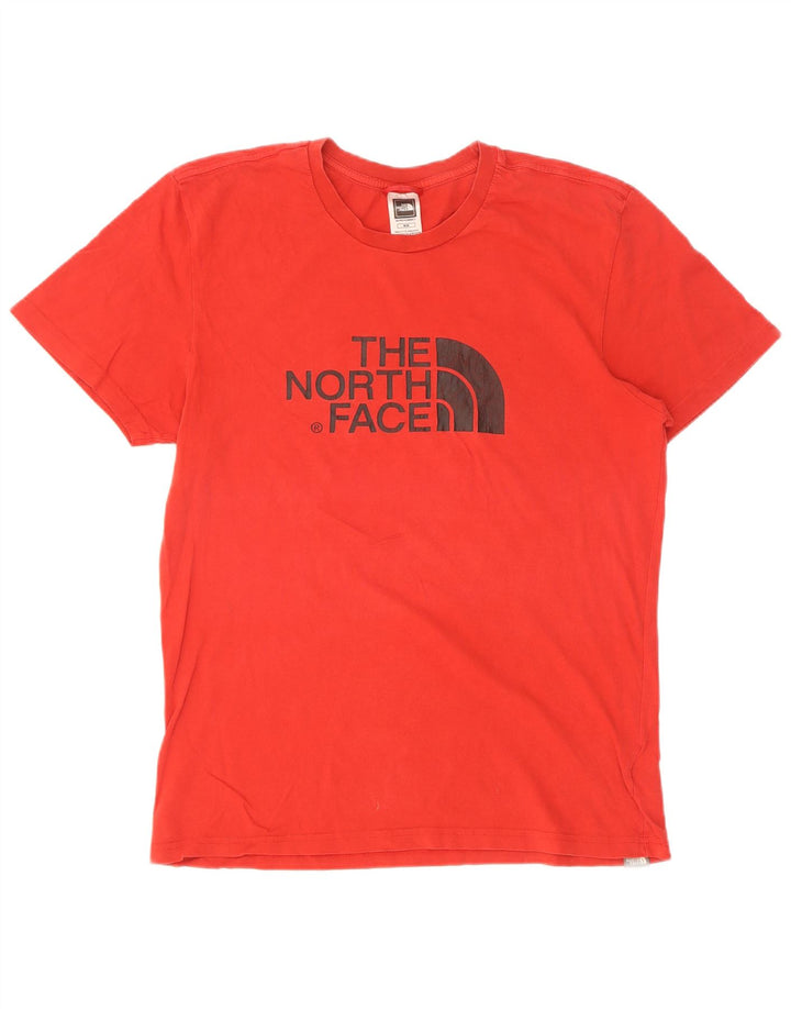 T-shirt grafica da uomo The North Face Top in cotone rosso medio