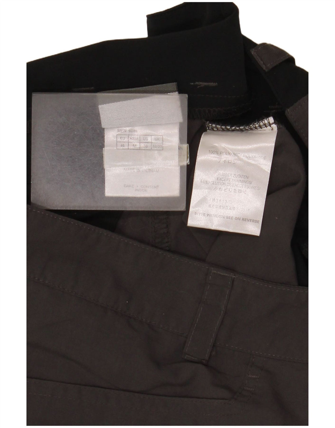 Pantaloncini cargo da uomo Jack Wolfskin EU 48 Medium W32 Grigio Colourblock