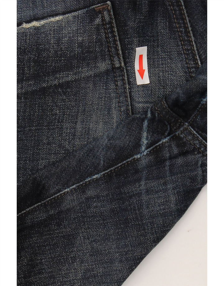 Jeans dritti da uomo Hugo Boss W36 L32 Blu Navy